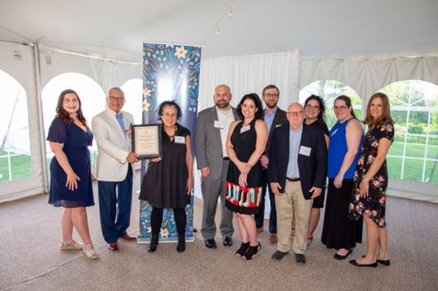 Fish Potter Bolaños, P.C., was honored for receiving the Illinois State Bar Association’s Pro Bono award 